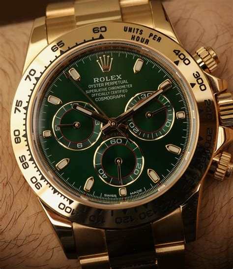 daytona green face|rolex daytona green dial price.